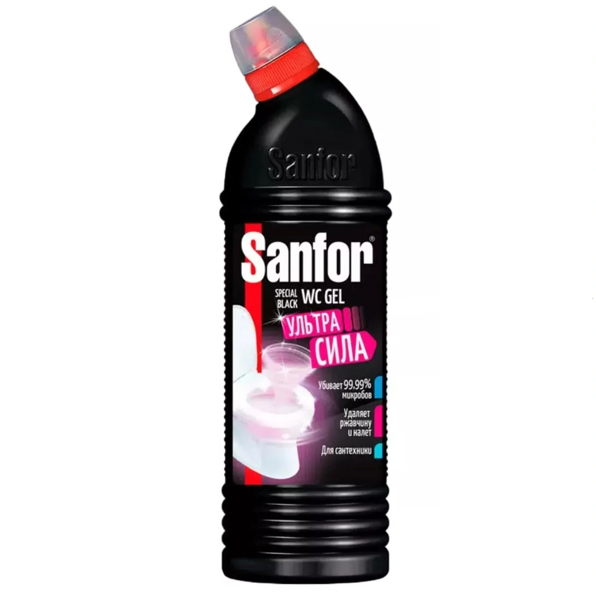 Средство для сантехники Sanfor Special black, 750 г