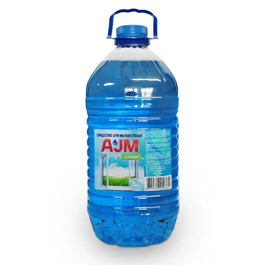 Средство для мытья стекол AJM Glass 5 л