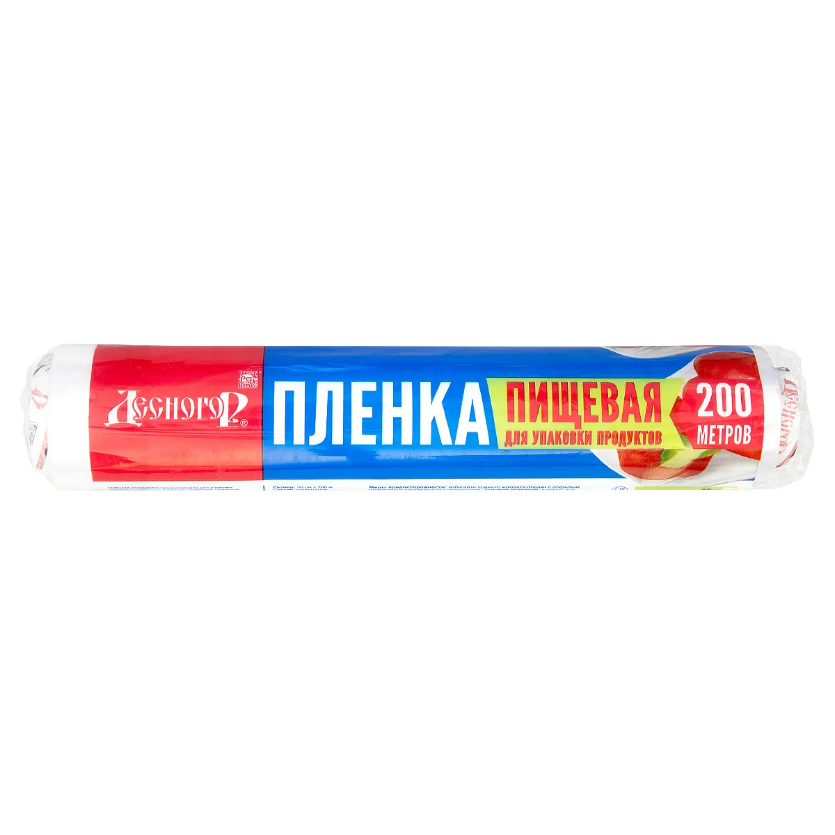 Пищевая пленка Десногор 30 см х 200 м белая 5,5 мкм