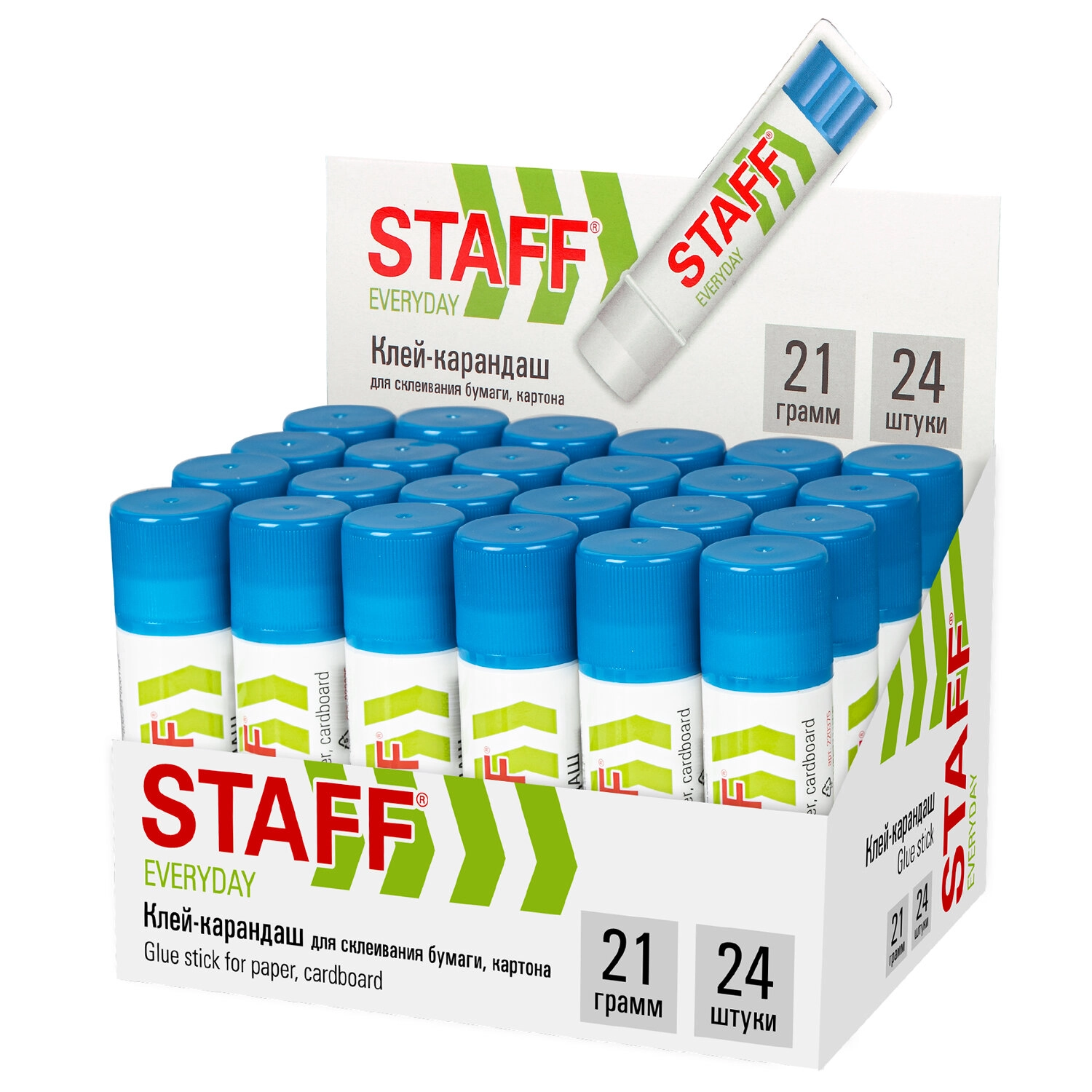 Клей-карандаш Staff Everyday 21 г 220375