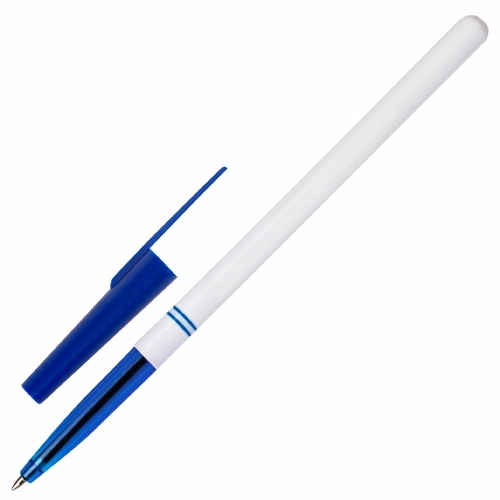 Ручка шариковая STAFF Basic BP-244, чернила синие