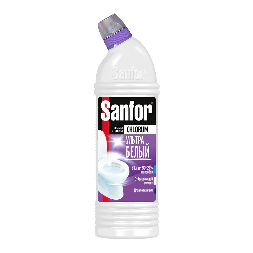 Средство для сантехники Sanfor Chlorum, 750 г