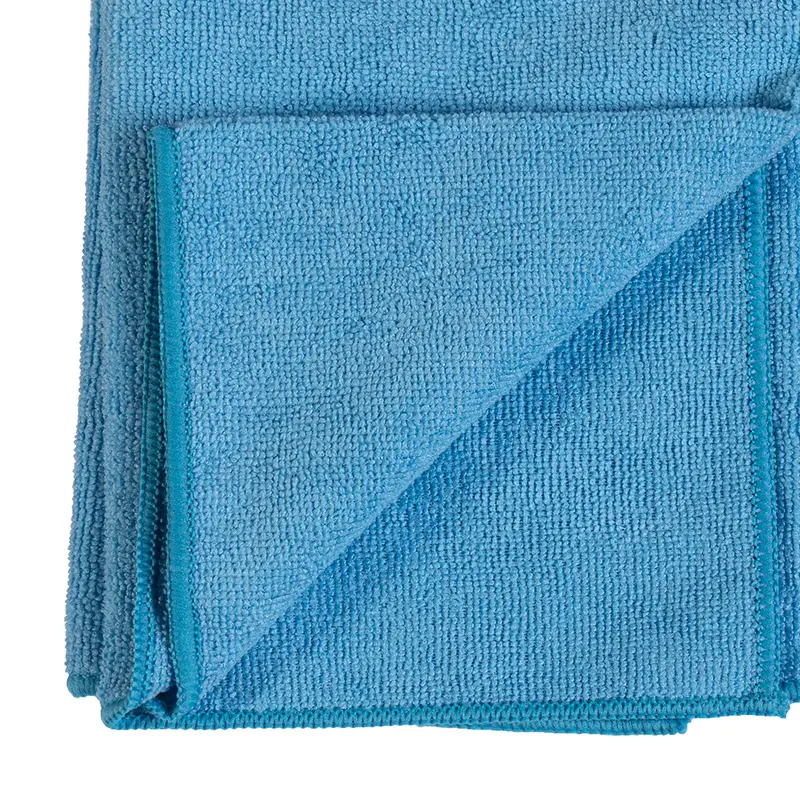 Тряпка из микрофибры 50 х 60 см, 250 гр/м2, голубая, 1 шт